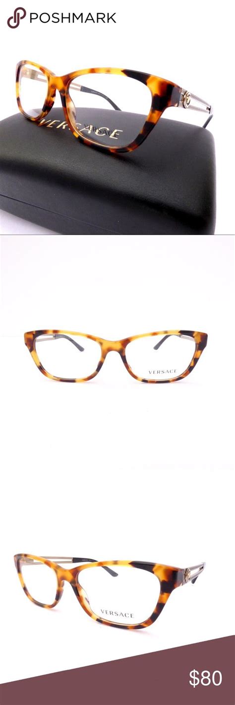 versace tortoise shell eyeglasses|Women's Designer Glasses & Eyeglass Frames.